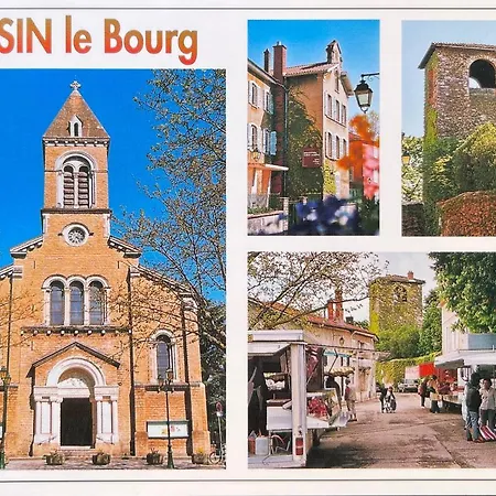Aux Tourelles 1888 - Tres Proche Lyon #clim #piscine #netflix #parking Payant Securise Тассин-Ла-Деми-Луне